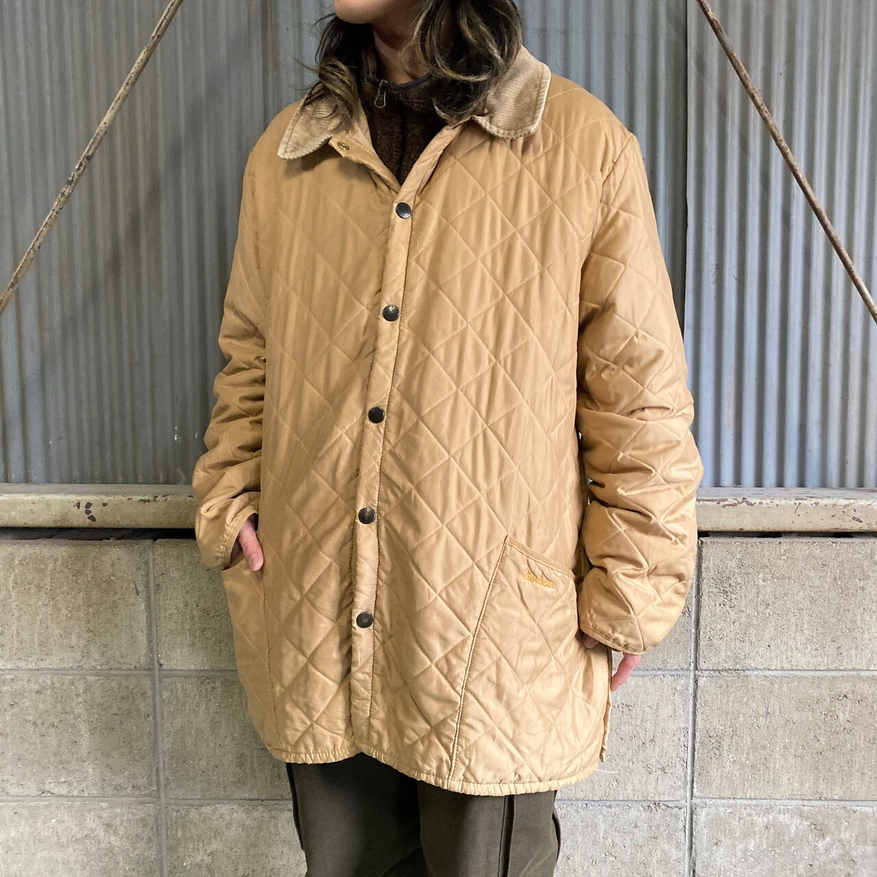 ビッグサイズ 80〜90年代 英国製 Barbour バブアー ESKDALE JACKET 