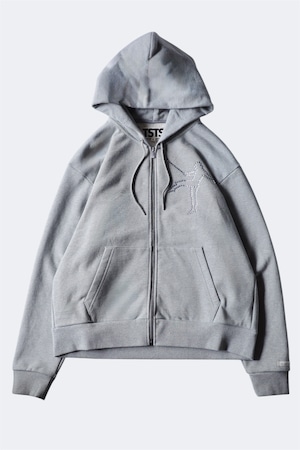TSTS【BEAUTY ZIP-UP HOODIE -GRAY-】