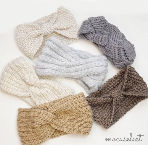 即納 【半額】knit mama turban