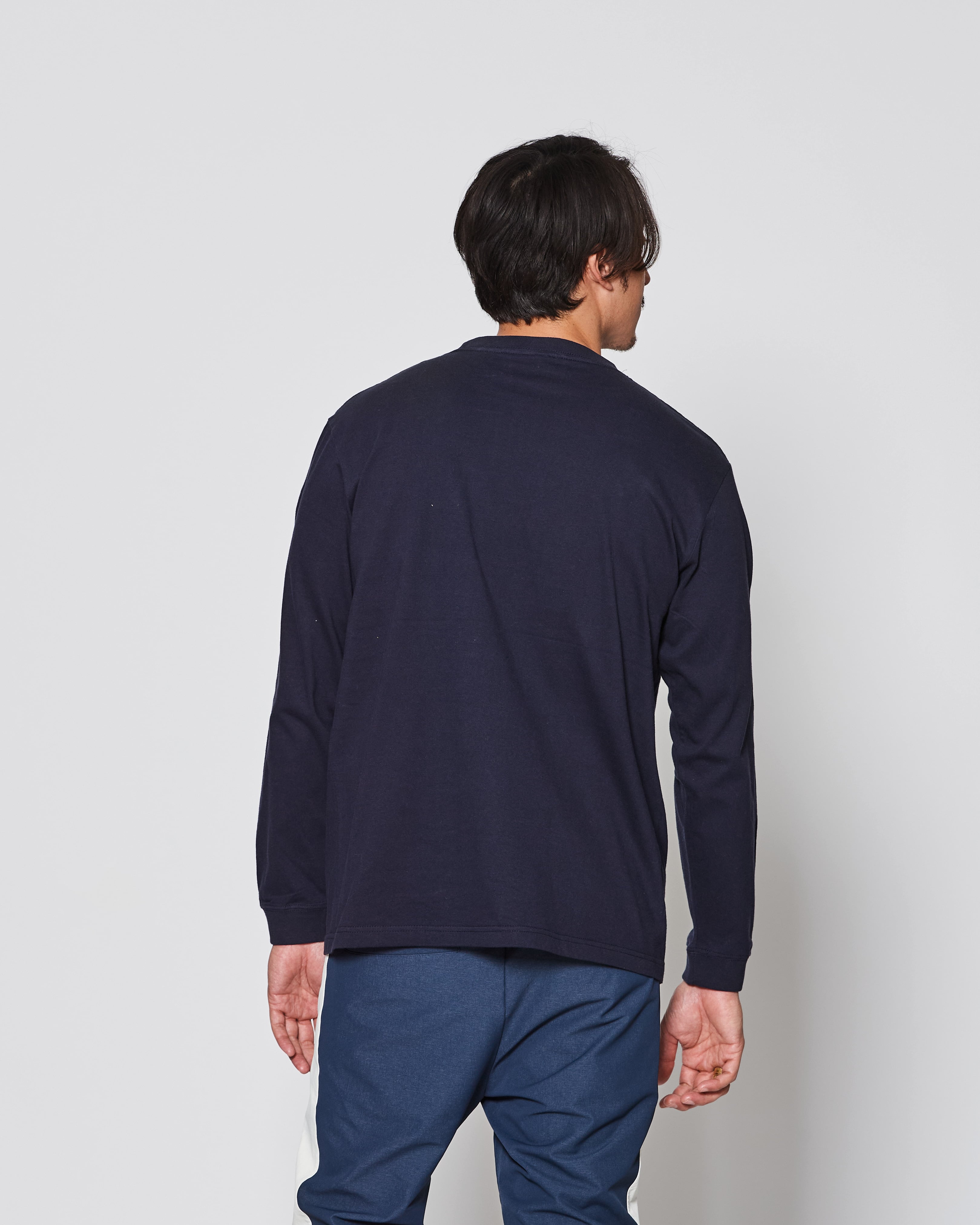 ACANTHUS × muta MARINE ムータ Mesh Trimming ポケットTシャツ muta MARINE × ACANTHUS アンカーロゴ ロングスリーブTシャツ
