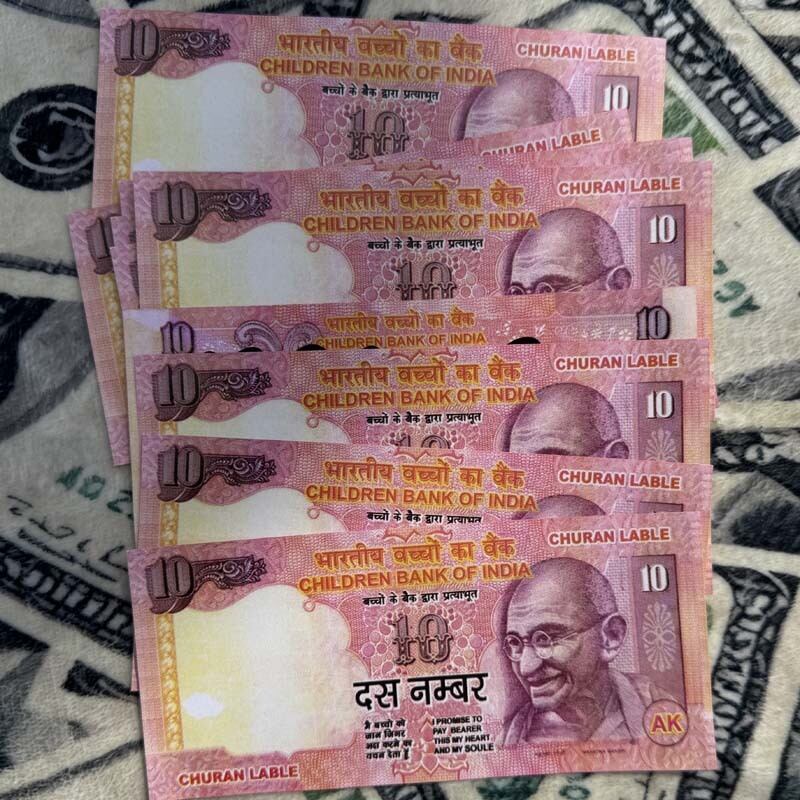 インドのお金 本物そっくりな CHILDREN BANK OF INDIA、インドこども