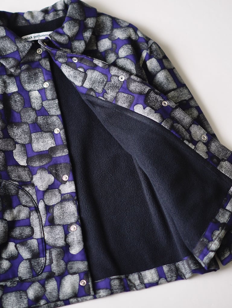 mina perhonen 25AW 〉 kivi / ADA2076PC / navy / 120cm | 世界の子供