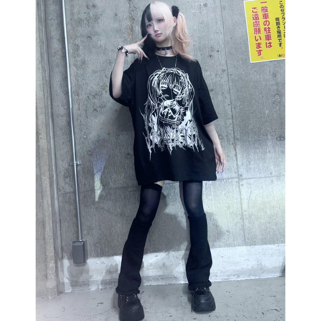 7/30 完売→再入荷！】新作☆SmokingメイドガールTシャツ