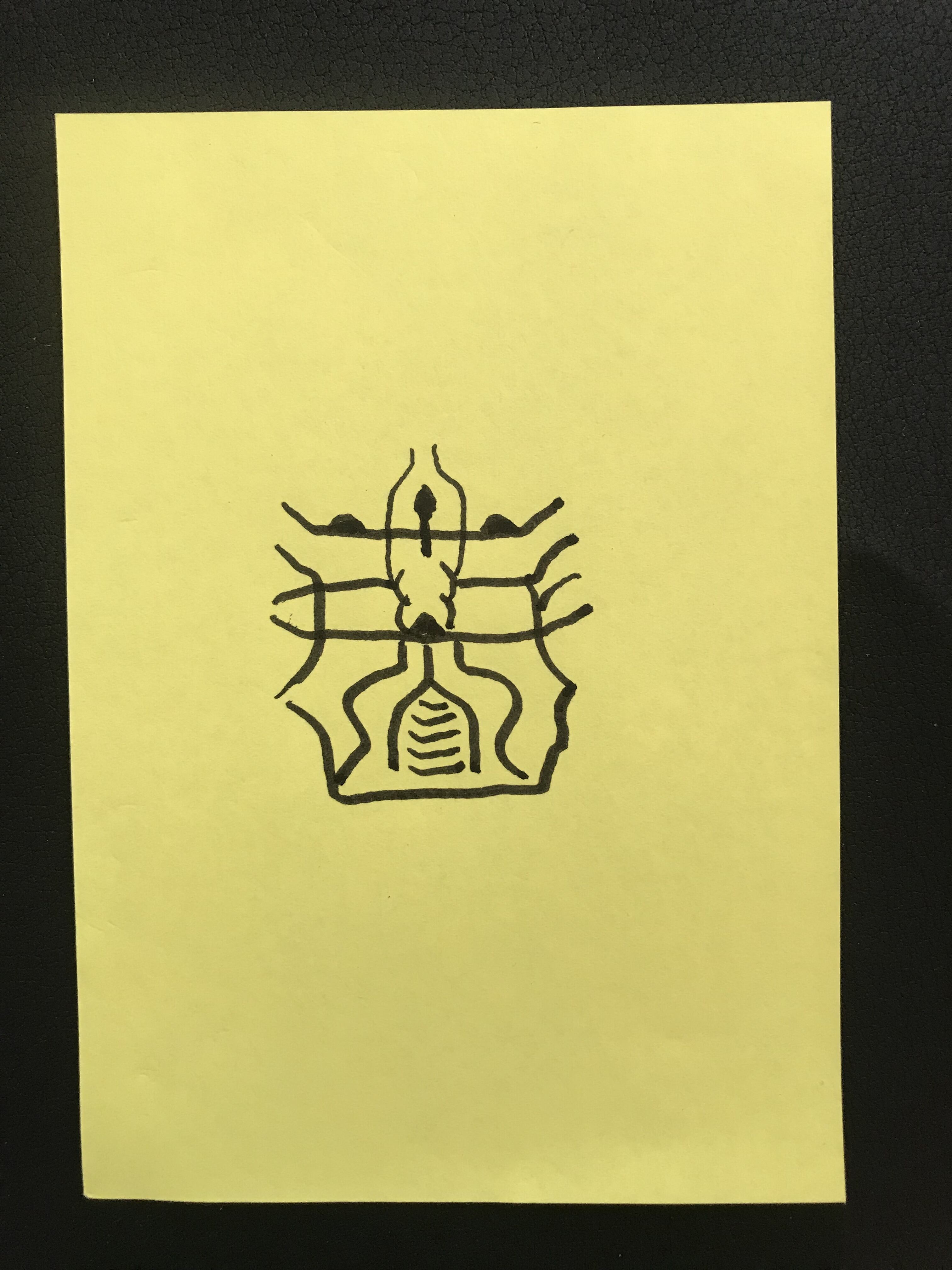 中央元帥の御黄符