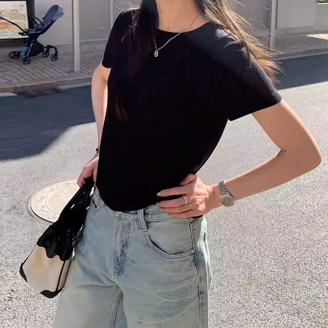 半袖 無地 レギュラーフィット Tシャツ 3color ATO0242