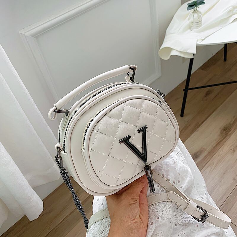 eignレディーススモールバッグ2020ニューウェーブファッションワイルドダイヤモンドチェーンショルダーバッグサマーネットレッドクロスボディバッグ Tiancai_Wing_Bag5526895