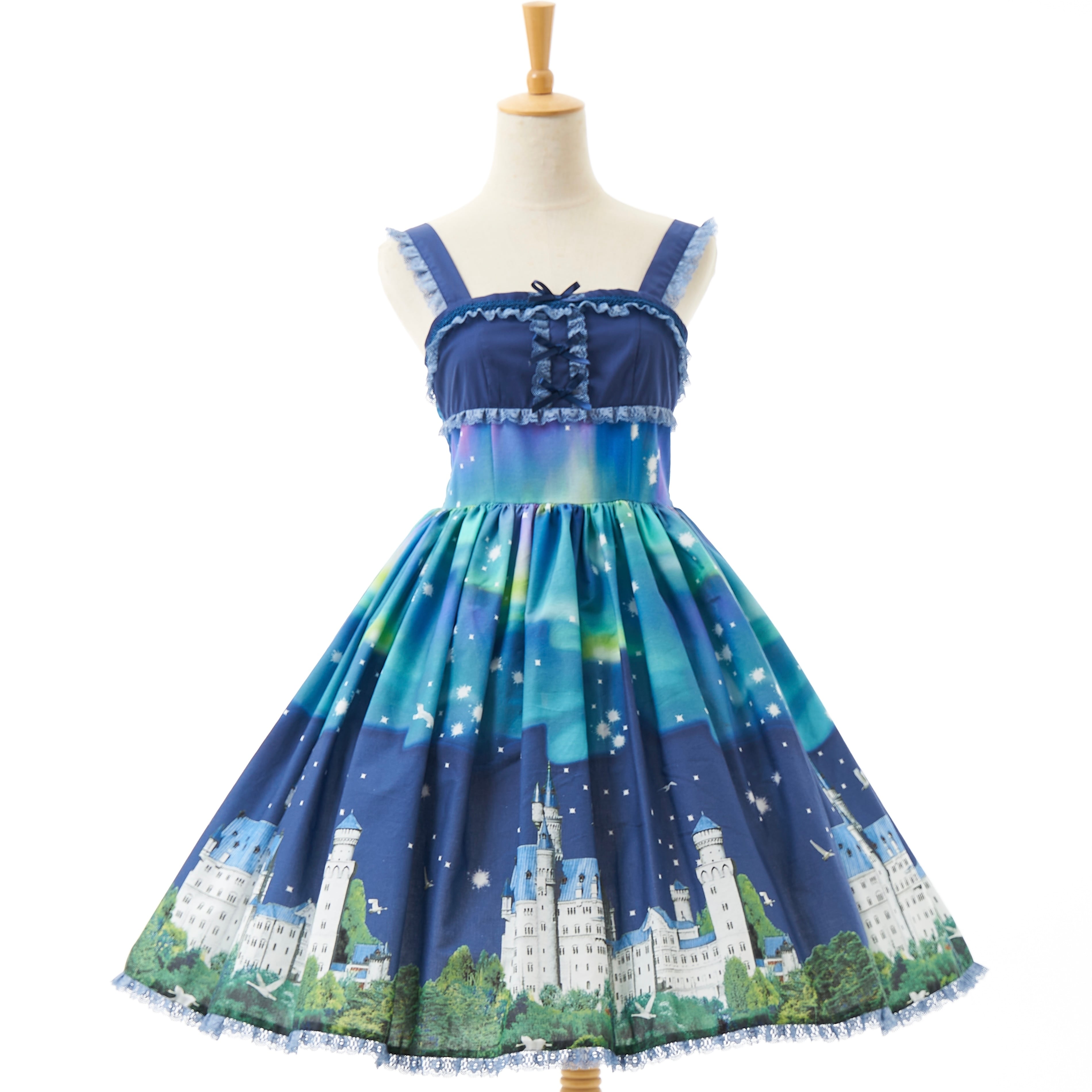 オーロラ降るお城のドレス | star shaped dreams 