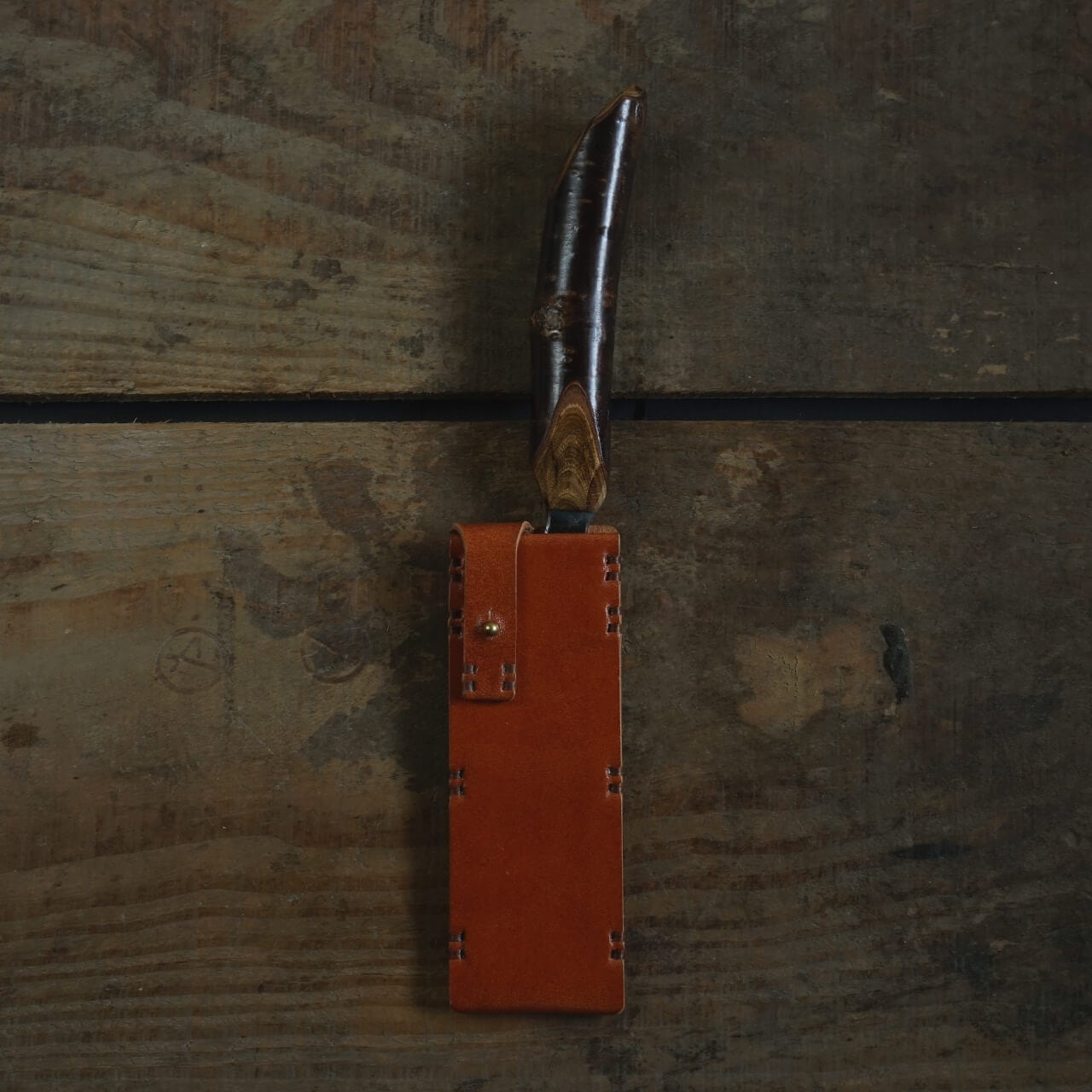 鞘 牛革柿渋染 ( 受注生産 ) | lore + needles / ロー・アンド