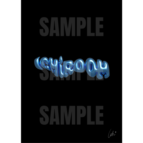 ICHiROOM-BLUE｜Poster