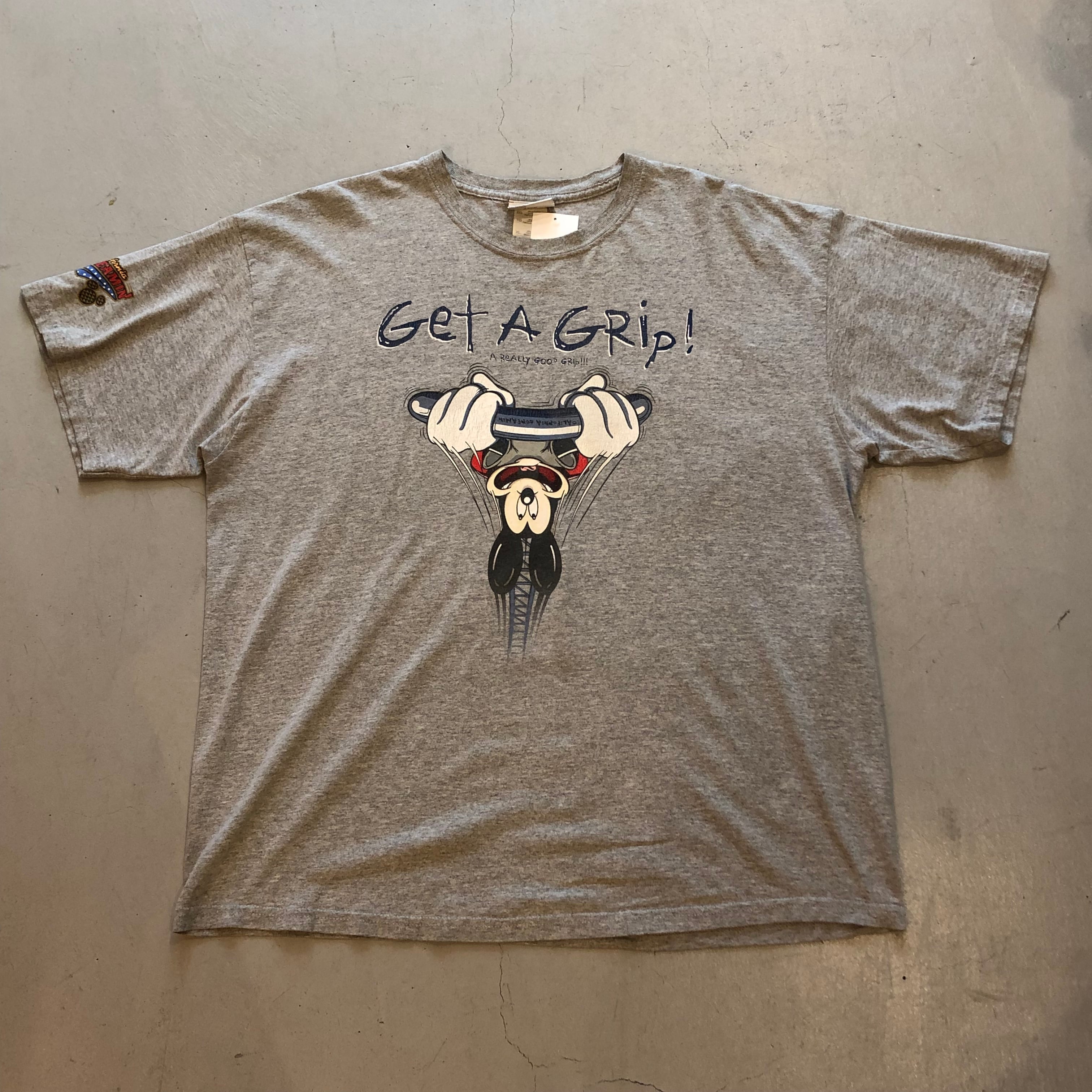 90s〜00s Disney “Get A Grip！“ t-shirt【高円寺店】 | What