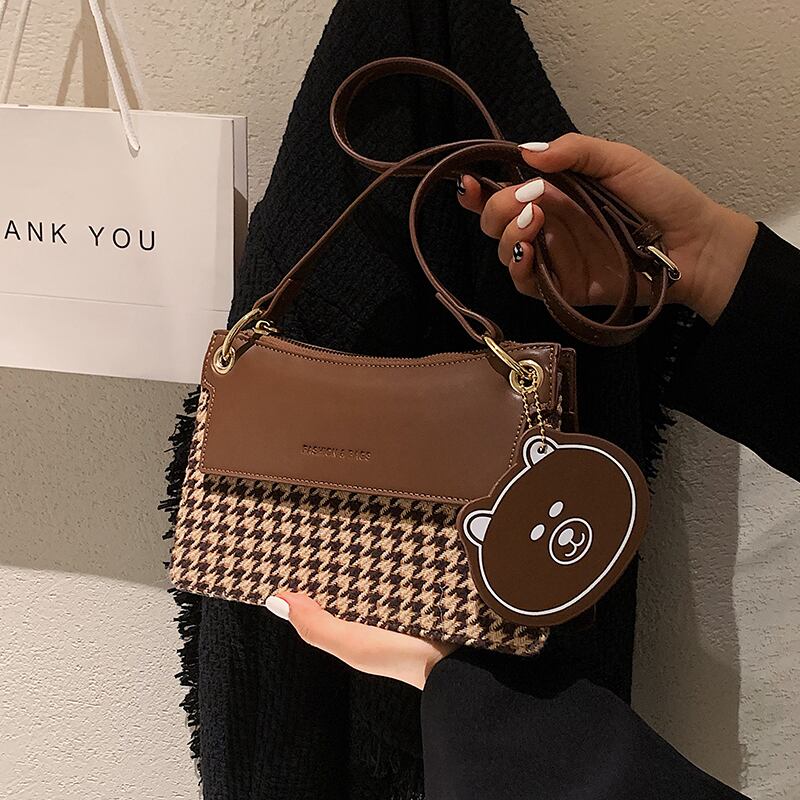 スタイルシングルオータムウィンター 秋物 冬物 スクウェア メッセンジャーバッグ Tiancai_Wing_Bag10534465075