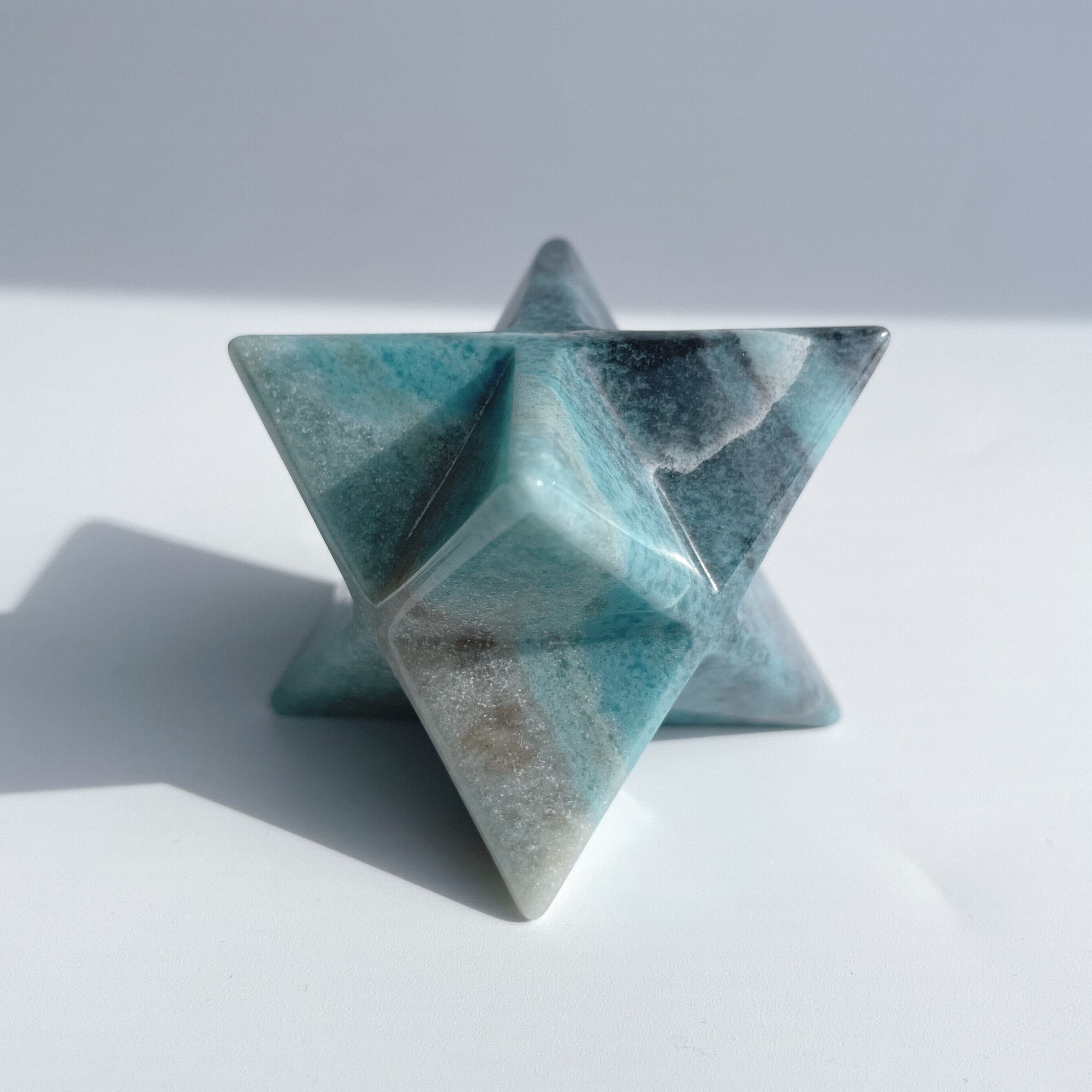 トロレアイトインクォーツ(トロール石)マカバ01◇Trolleite◇天然石・パワーストーン