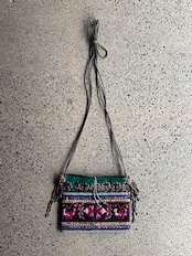 Miao tribe／Vintage textile shoulder bag