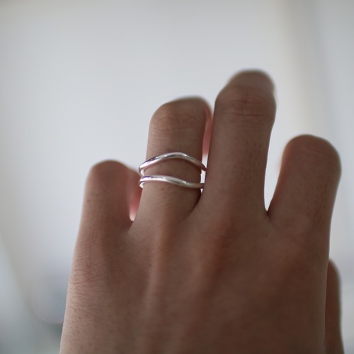 silver925 sprit design ring