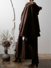 1970's Yves Saint Laurent / Hooded Cape