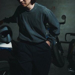 リバーシブル ディストレスド ロングスリーブT A2052