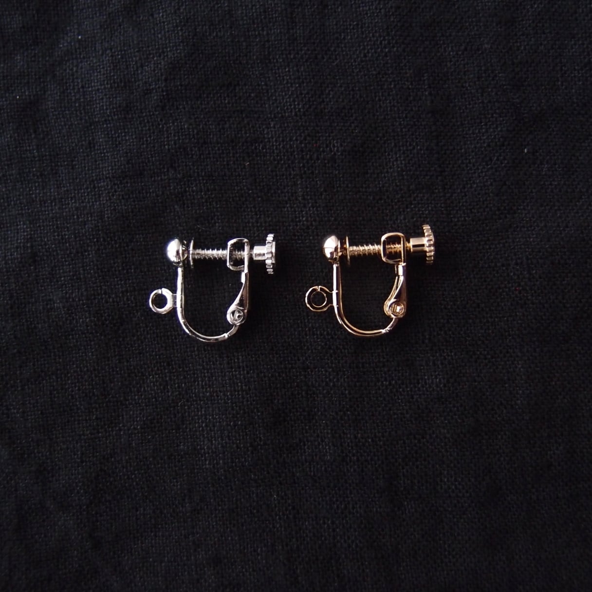 SV】Blue Sapphire × Gray Moonstone × Kyanite Earrings／グレー