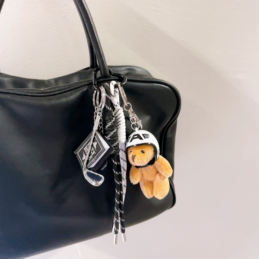 Helmet bearチャームⅡ | BIJOUX+RAVI 【ビジュープラスラヴィ