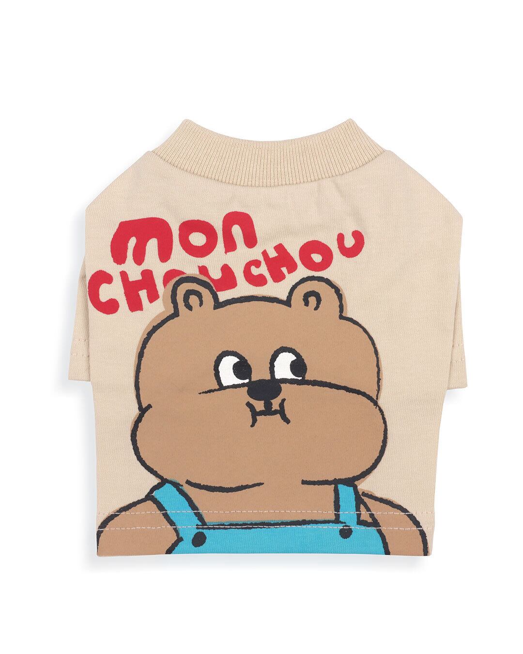 Lazy Palm Sleeve Tee(Bear) / monchouchou