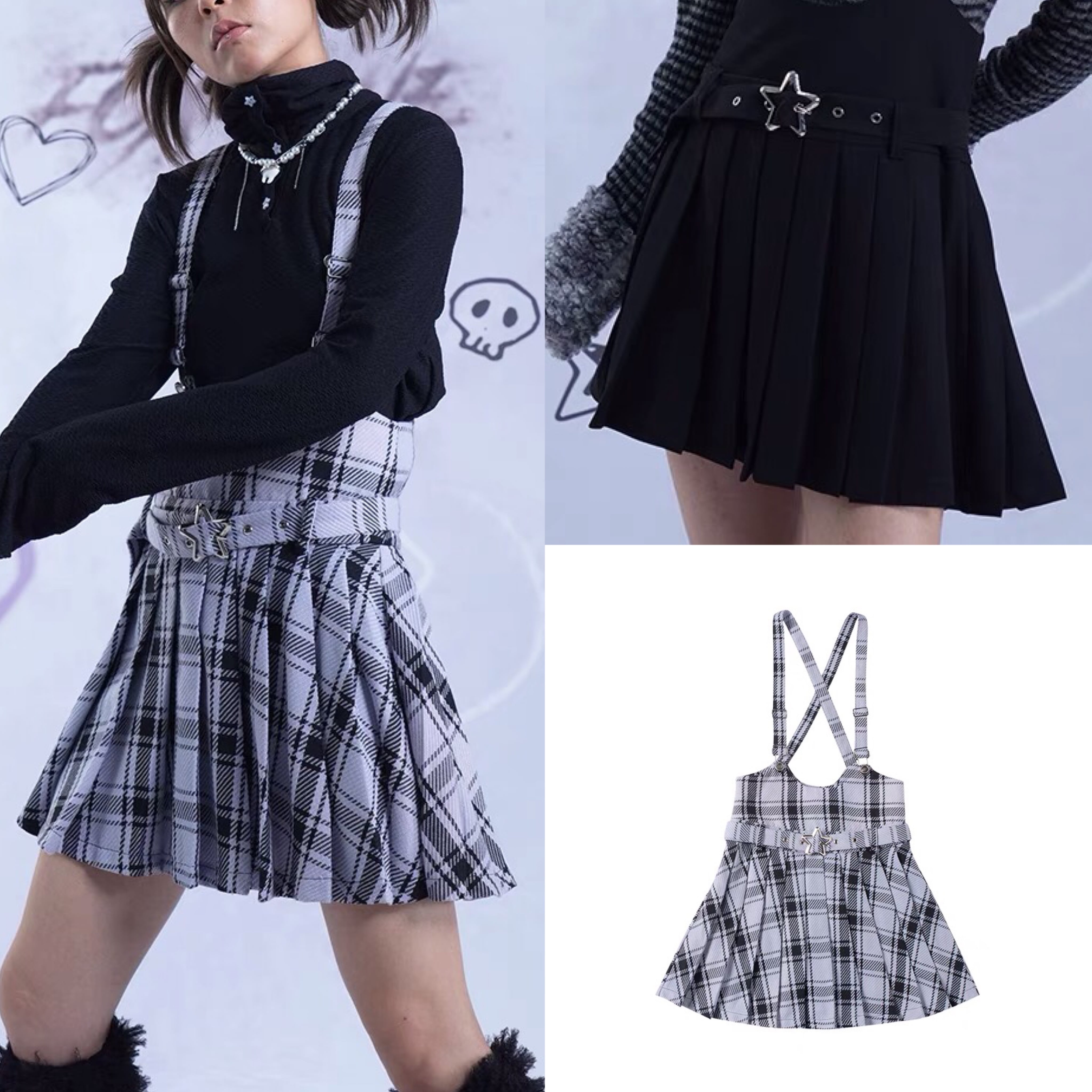 スカート チェック グレー スクール 制服 ミニスカート プリーツスカート セクシー ダンス ギャル かわいい 可愛い パンツ 紫 チェック 茶色 ストリート スウェット 原宿 渋谷 パンツ ボトムス デニム ダメージ クラッシュ ストリート ヒップホップ 原宿 渋谷 ロック スウェット ストリート...