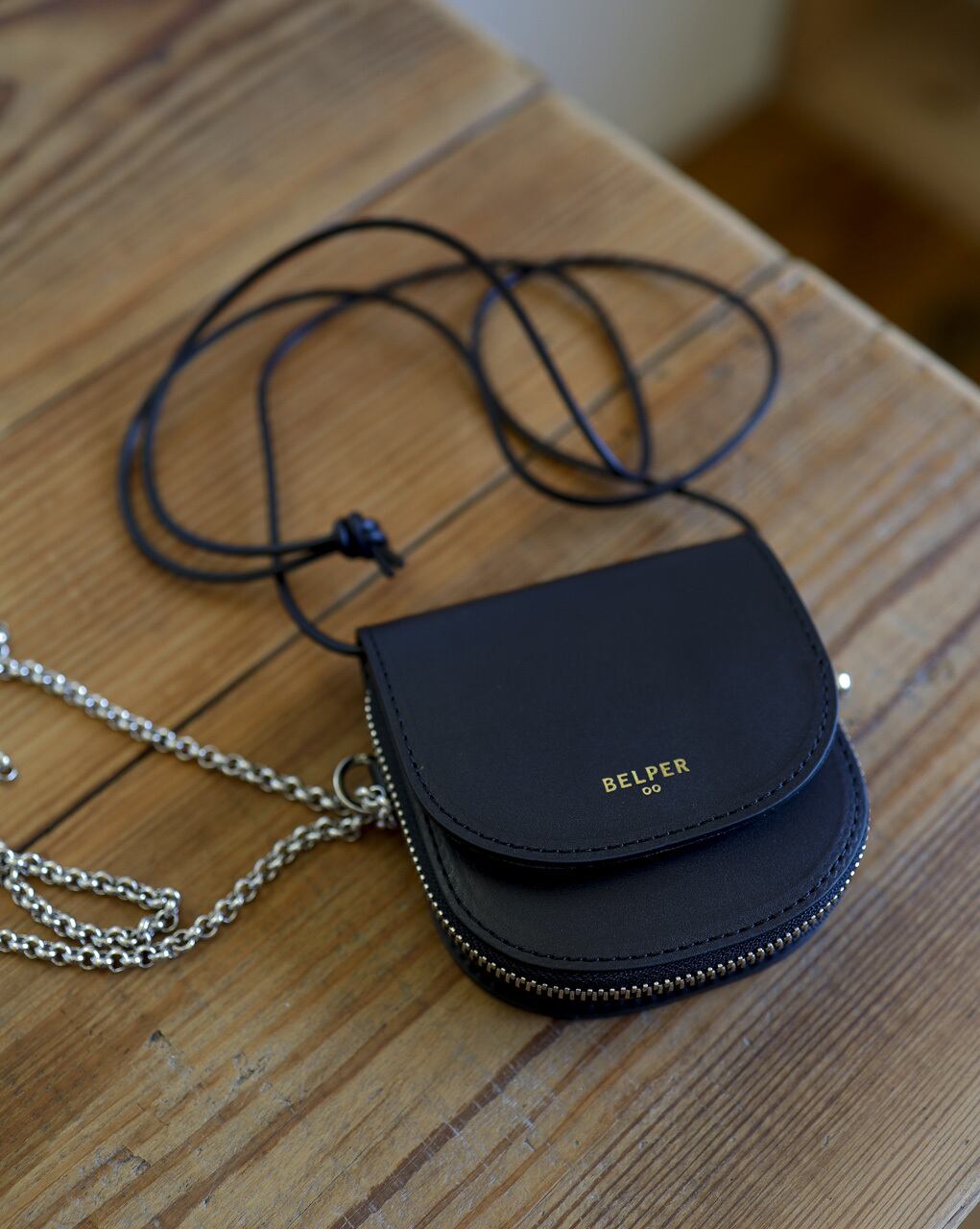 BELPER - COIN&CARD / BLACK | momi 