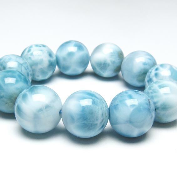 ラリマー ブレスレット 21mm 一点物 199-197