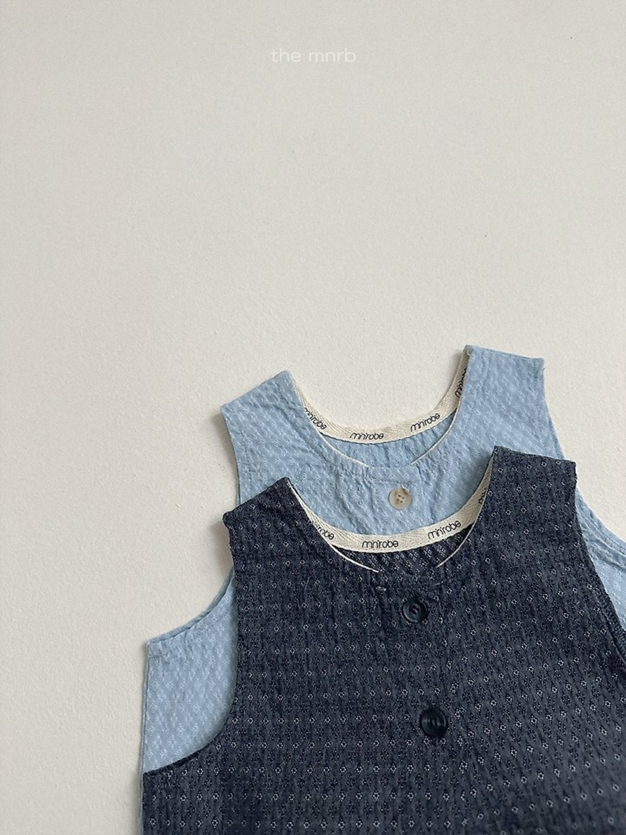 [the mnrb] Diamond Denim Sleeveless / [미니로브] 다이아데님나시