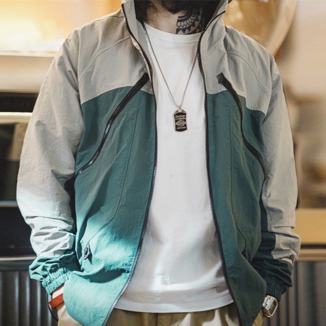 スローバック90s パラシュートジャケット K5616