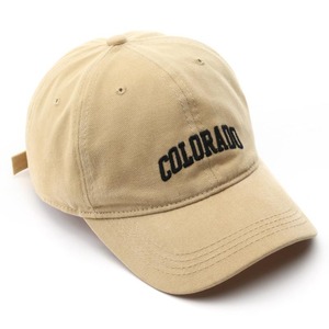 Embroidered Logo Adjustable Baseball Cap ‐9col‐  A0369