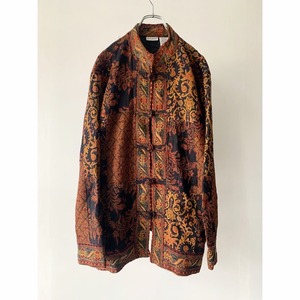 -WHITE STAG- Gobelin Design China Jacket