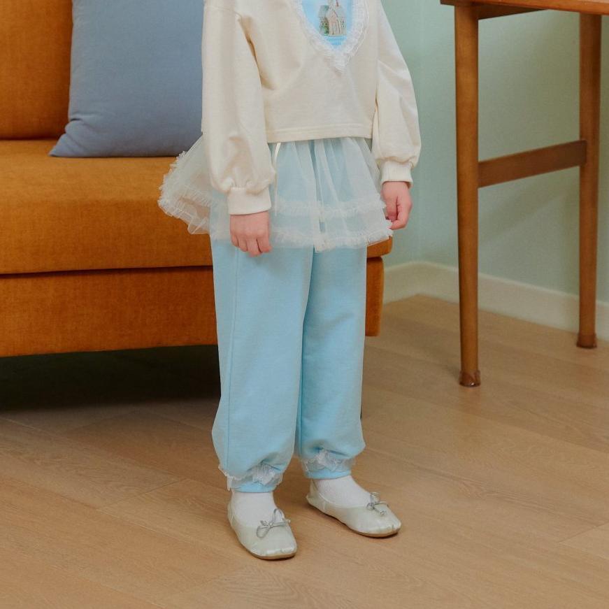 «予約»«chouchou shasha» レースジョガーパンツ 2colors