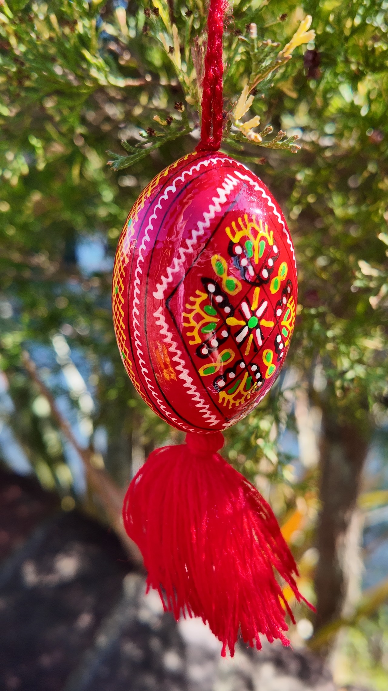 装飾用木製プィサンカ現代的なフツル様式（イースターエッグ）　 - 5