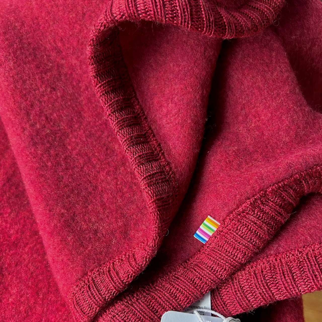 JOHA（ヨハ）PLAID 起毛メリノウール100% おくるみ（ショール）