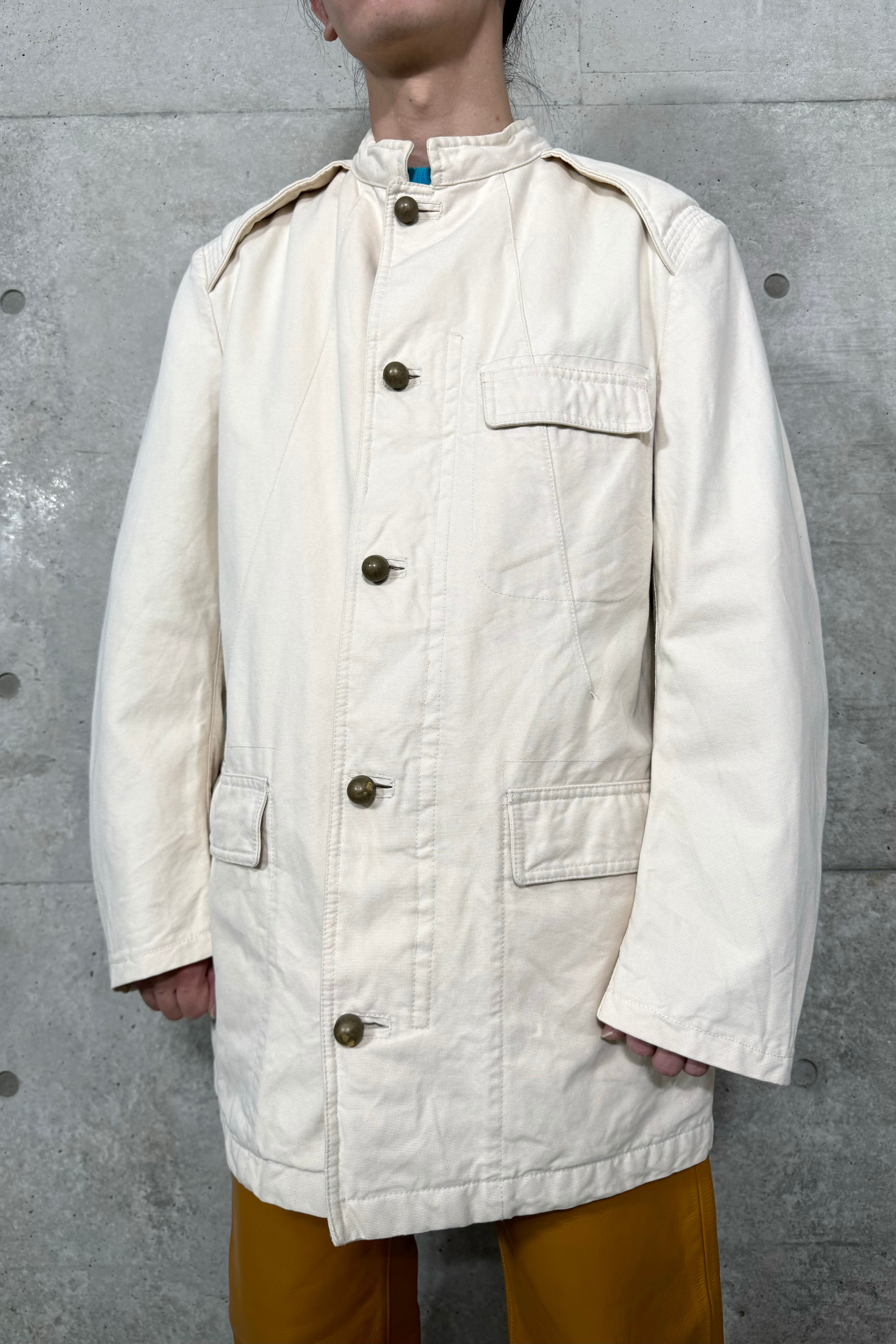 corpo nove イタリア製 レザージャケット Vintage Corpo Nove Italy Hoodie Asymmetric Biker Jacket Size 38 (S