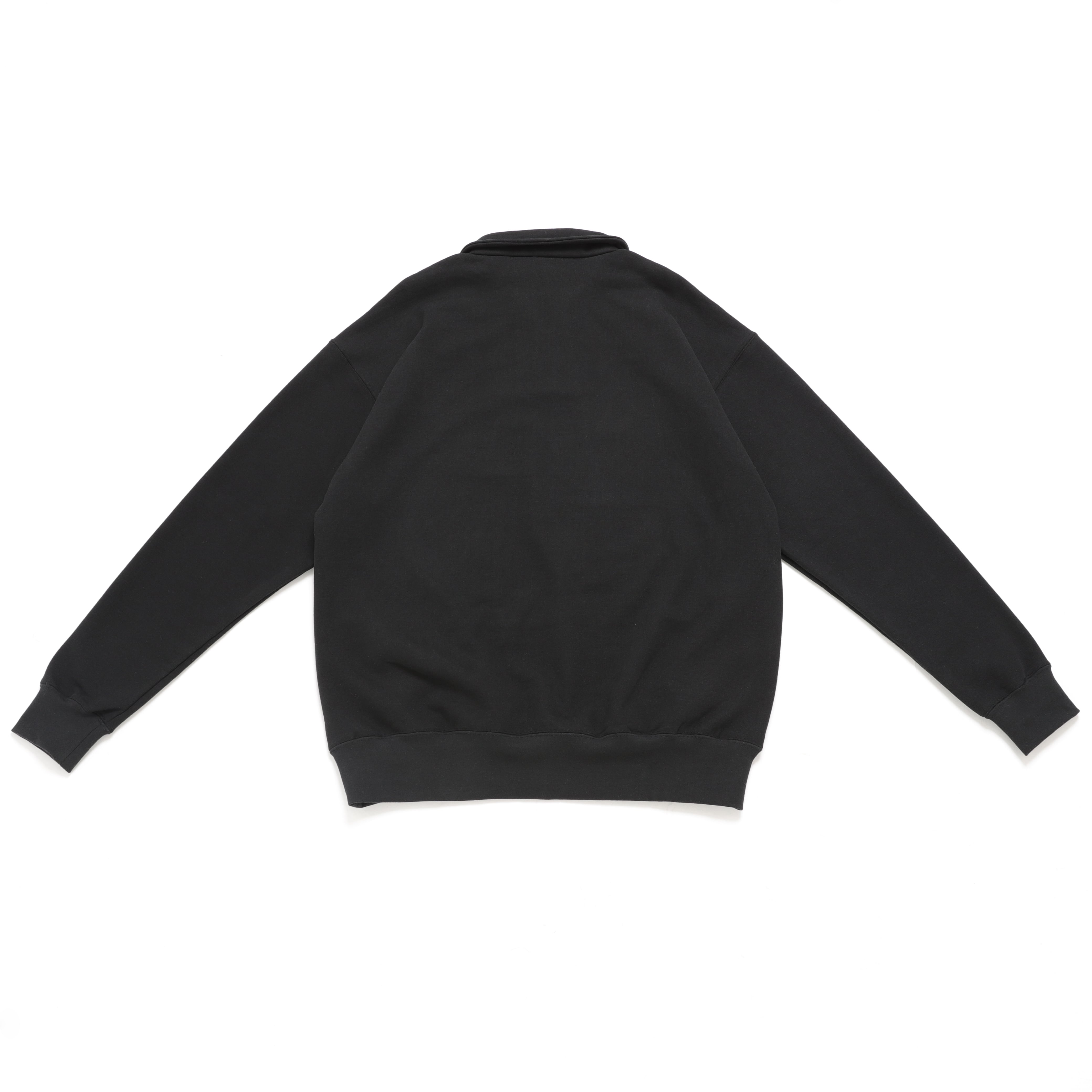 French Terry Half Zip Sweat (black) | OVY