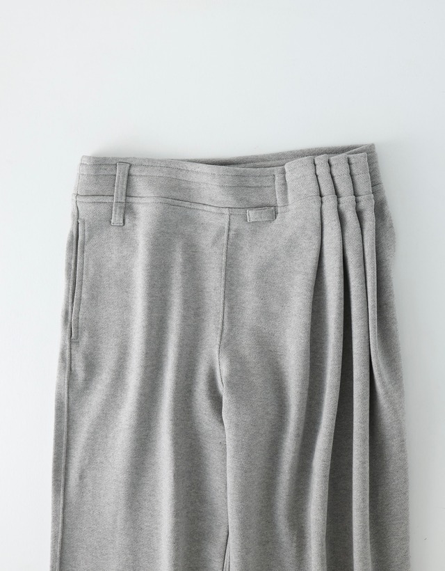 【ulikasanctus】CURTAIN JERSEY PANTS