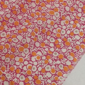 ◆輸入　リバティ　LIBERTY　タナローン　Moroccan Flowers 　モロッカンフラワーズ　ピンク　約130×50cm