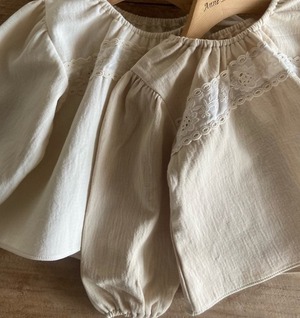 【先行〆9/15 23:59 5%OFF】2638 lace design blouse / ANNESHIRLEY