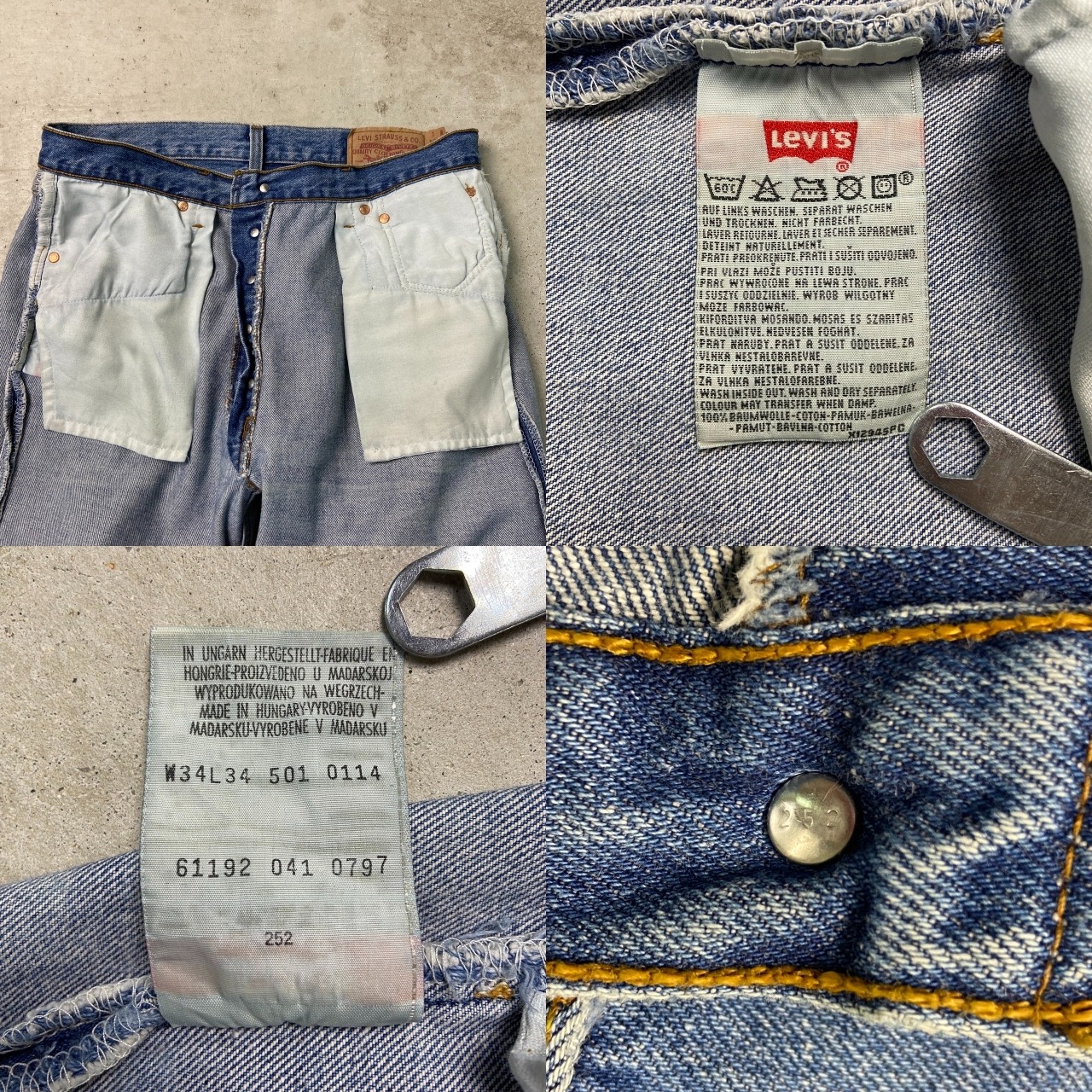90年代 ハンガリー製 Levi