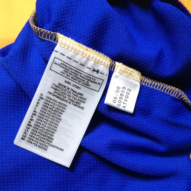 ルーマニア代表 2008 adidas ホーム半袖 ユニフォーム（インポートL） | Qoly × LFB Vintage