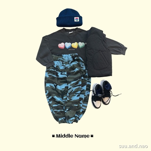 取寄:middlename ピグハートロンT※送料無料