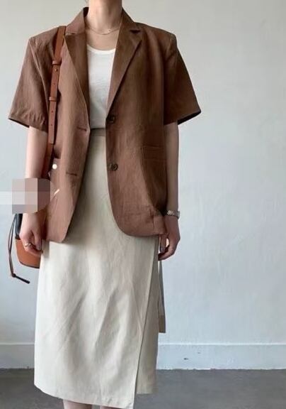 半袖 コットンジャケット ASF212010-1033　