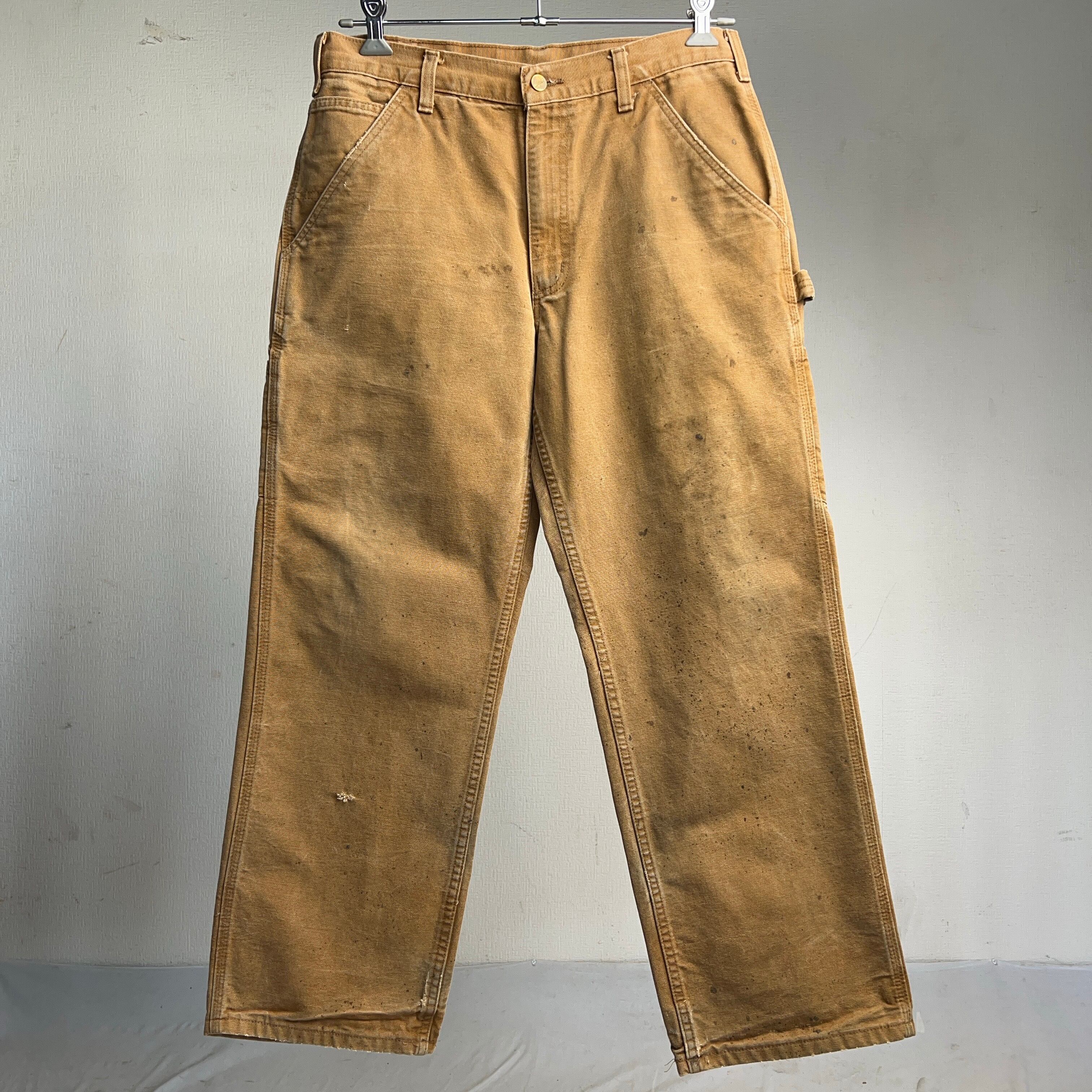 Carhartt Duck Work Pants ダック フェード ペインター Carhartt Faded Duck Painter Pants B11 BRN カーハート ダック