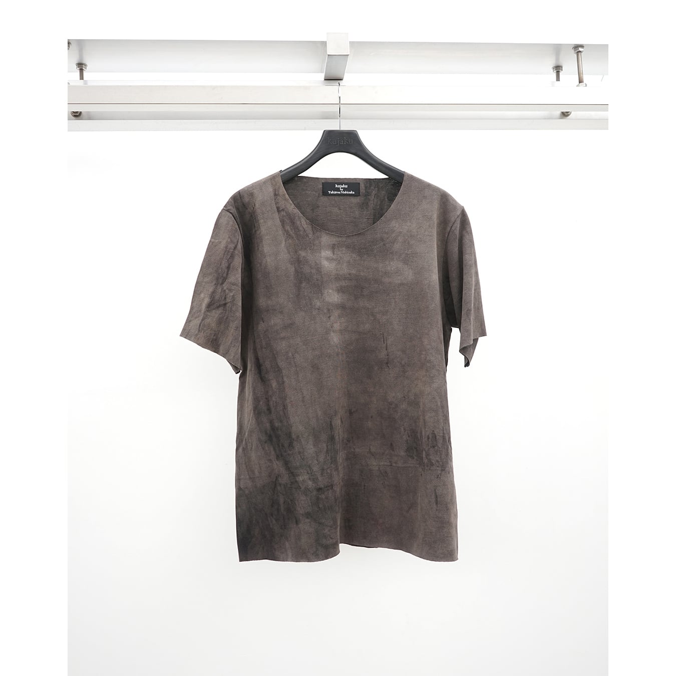 kujaku] (クジャク) K-142-13 special dyed crew neck short sleeve