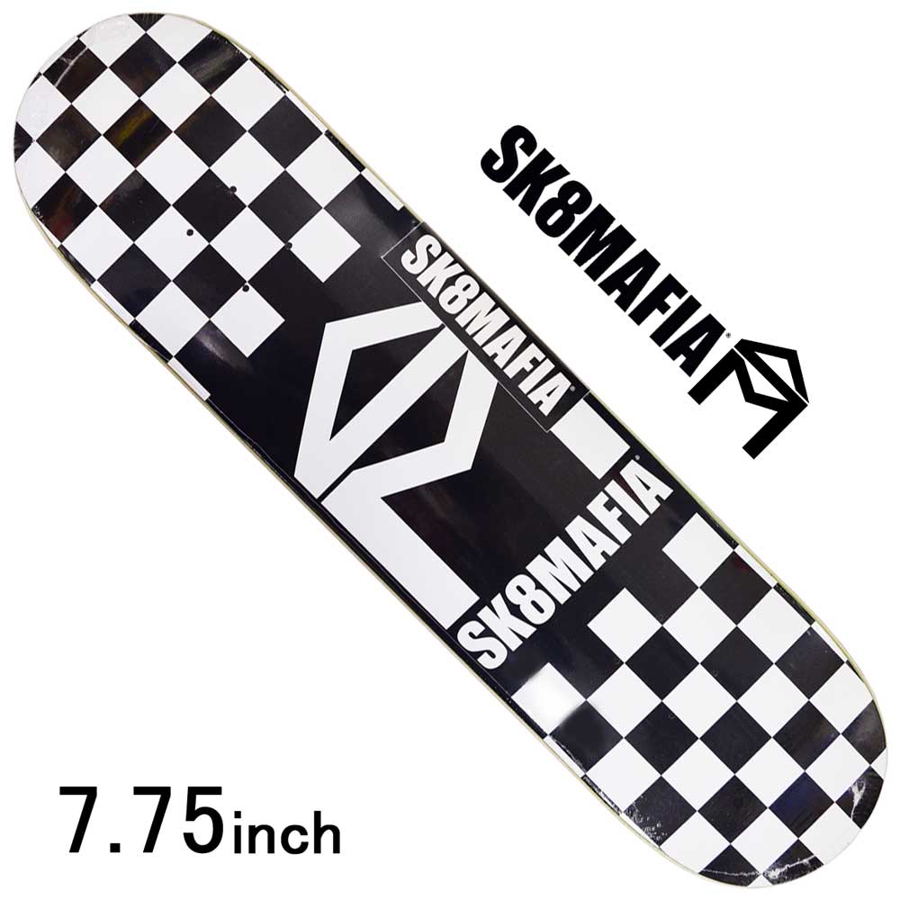 SK8MAFIA スケボーデッキ スケートボード TEAM DECK 8インチ SK8MAFIA スケボーデッキ スケートボード TEAM DECK 8インチ ブランド
