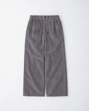 saby WIDE CORD EASY PANTS - Pigment Stone Wash - RUST GREY