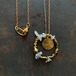 Owly.ring long necklace. B