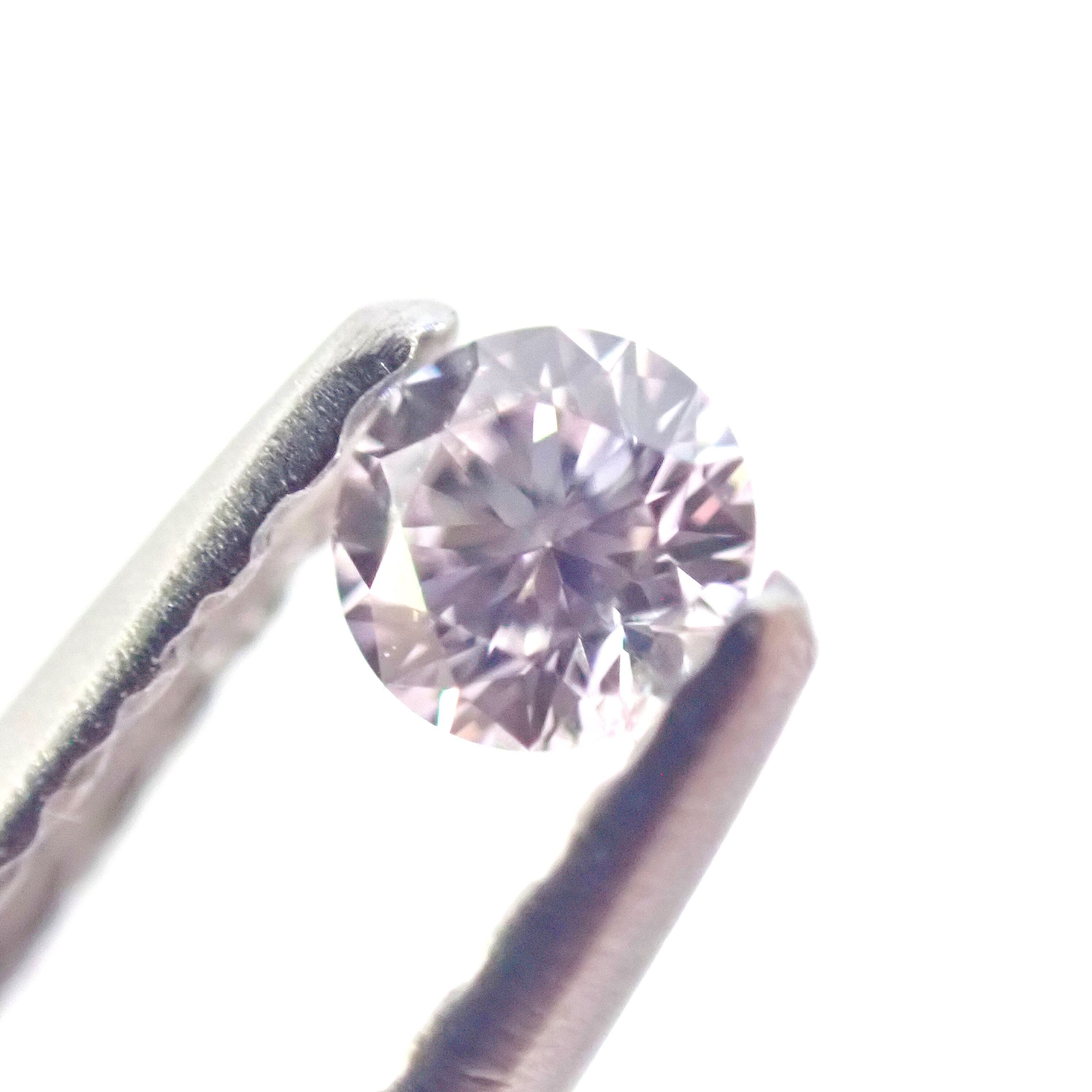 希少】 0.037ct ピンクダイヤ ダイヤモンド ルース 裸石 天然 ソ-