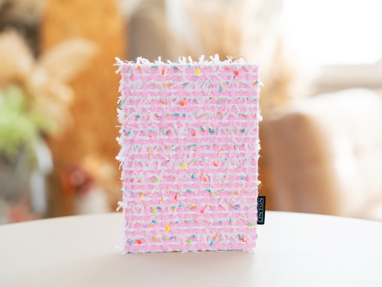 【受注生産販売】テキスタイルノート　LINTON（リントンツイード）生地使用　特別仕様シリーズ　「Camille（カミーユ）」