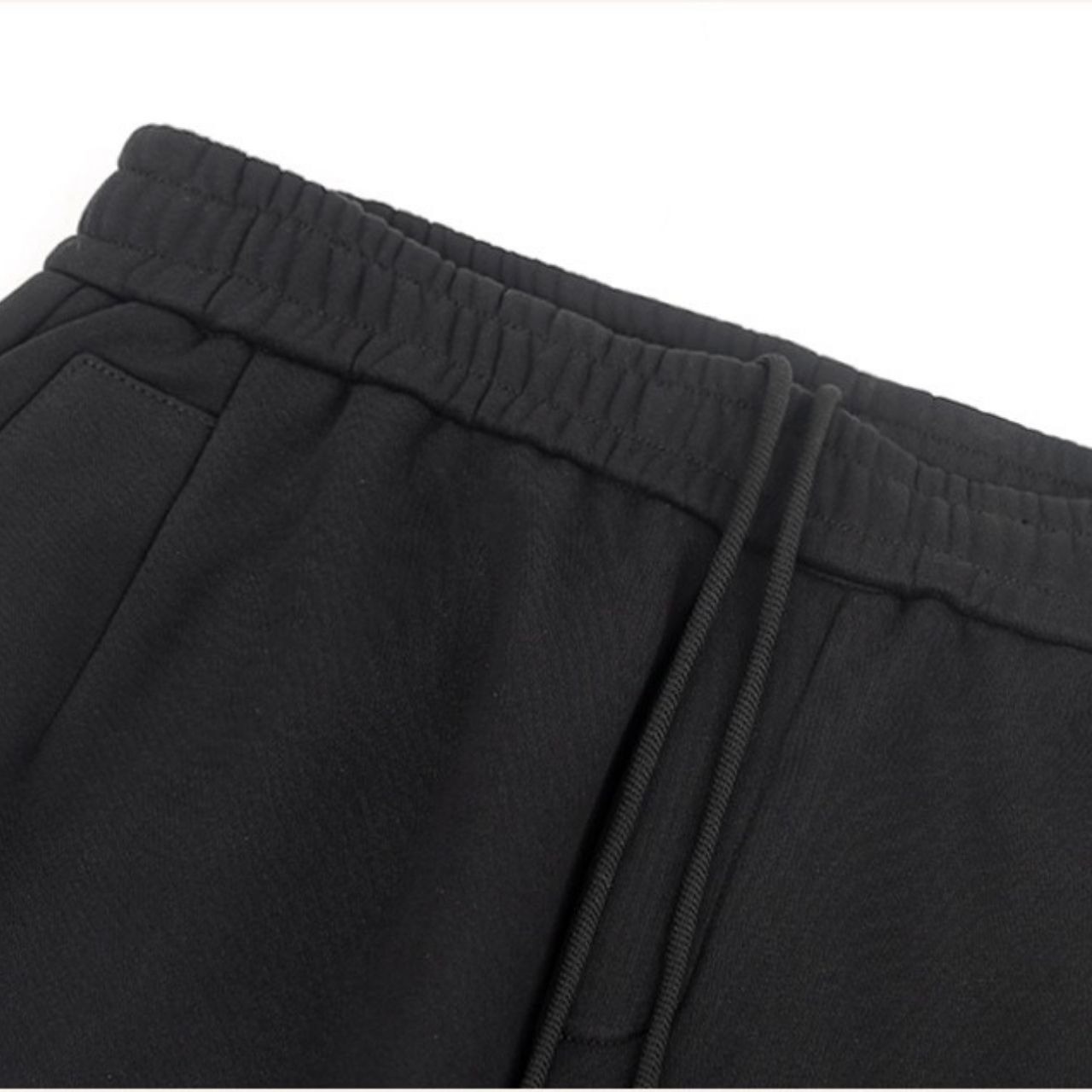 裾スリット裏起毛スマートレッグスウェットパンツ　1050